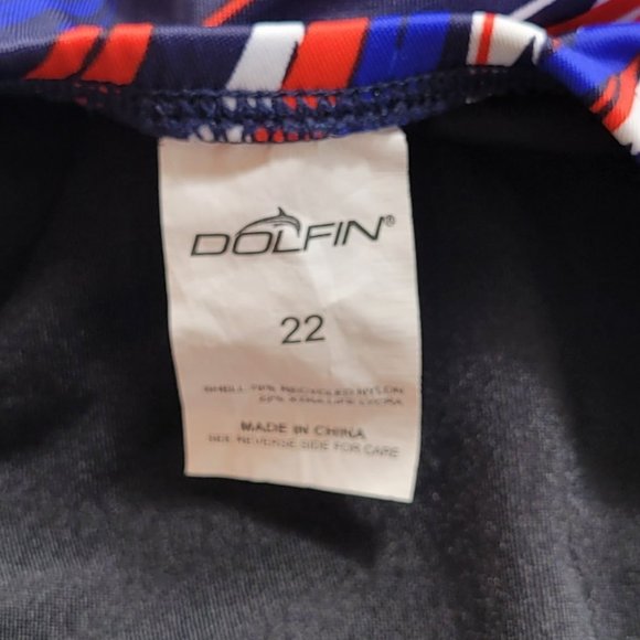 NWT! DOLFIN RWB STORMY Girls Swimwear Size 22 - Picture 5 of 7